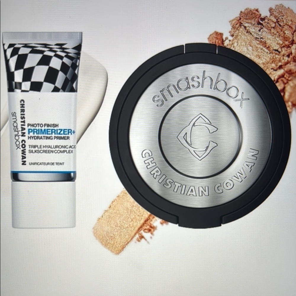 Smashbox Christian Cowan Primerizer+ Hydrating Primer - Silver and Black